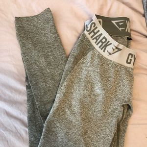Gymshark khaki flex leggings